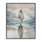 Stupell Industries Jesus on Water Framed Giclee, design by Elizabeth Medley